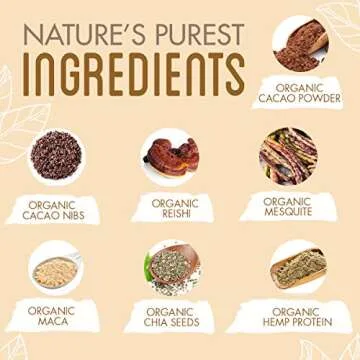 Vegan Cacao Magic Superfood Protein Powder for Wellness