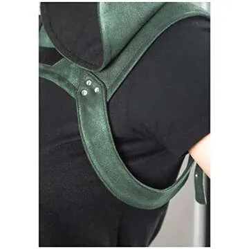 KUOIN Steampunk Cowl Hood Medieval Gothic Cape Cosplay Men Women