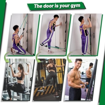 Slim Panda Door Anchor Strap for Resistance Bands