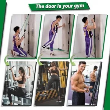 Slim Panda Door Anchor Strap for Resistance Bands