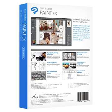 CLIP STUDIO PAINT EX - Ultimate Comic Creation Software for All Artists