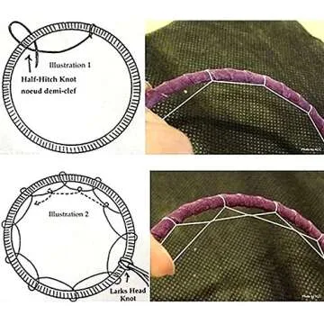 BronaGrand Set of 10 Assorted Metal Hoops for Crafts