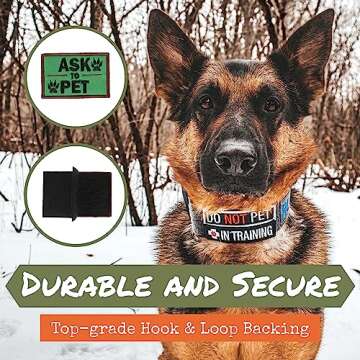 14er Tactical K9 Dog Patches - Versatile 12-Pack for All Dogs