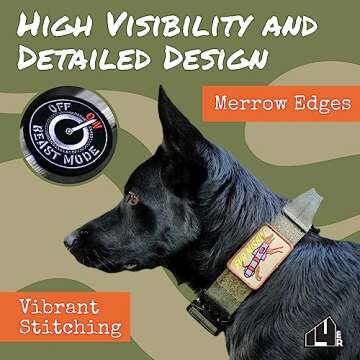 14er Tactical K9 Dog Patches - Versatile 12-Pack for All Dogs