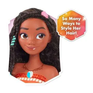 Disney Moana Styling Head with Accessories for Kids