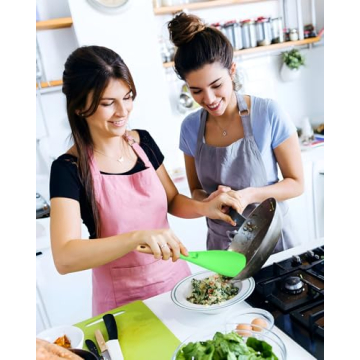 Versatile Nonstick Cooking Spoon & Rice Scooper with Ergonomic Grip