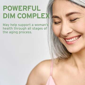 Emerita DIM Formula with Calcium D-Glucarate | Womens Supplement for Optimal Balance at Midlife | 60 VegCaps, 30 Serv.