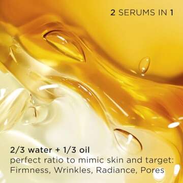 Clarins NEW Double Serum | Anti Aging Face Serum | Visibly Firms, Smoothes, Boosts Radiance, and Refines Pores | 24H Hydration | All Skin Types