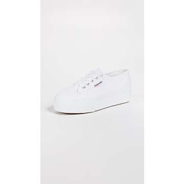 Superga Women's 2790 Acotw Platform Sneakers: Stylish & Comfortable White Footwear