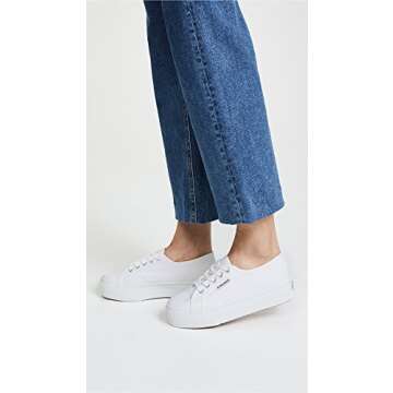 Stylish Superga Women's 2790 Platform Fashion Sneakers