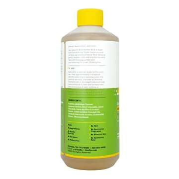 Alaffia Babies and Kids Bubble Bath, Gentle Bath Essentials for Delicate Skin, Plant-Based Formula, Paraben & Sulfate-Free, Vegan, with Long-Lasting Bubbles, Coconut Chamomile, 2 Pack - 16 Fl Oz Ea