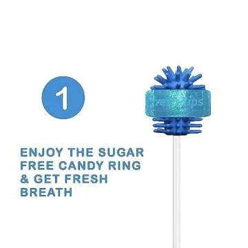 Fresh-Tips | Disposable Mini Toothbrush | Travel Toothbrush | Fresh Breath & White Teeth on The Go, Peppermint | 10 Pieces