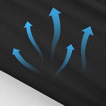 MathCat Women's Breathable Workout Shirt for Yoga and Gym