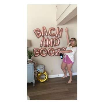 JeVenis Bachelorette Decorations Bridal Shower Decorations Balloons for Beach Bach Party Supplies Summer Party