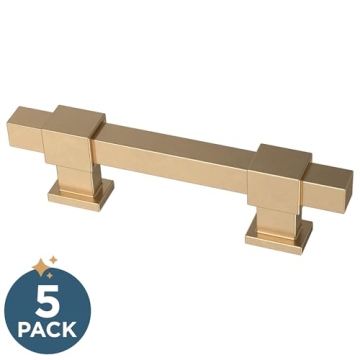 Adjustable Cabinet Handles - Franklin Brass Pulls 5-Pack