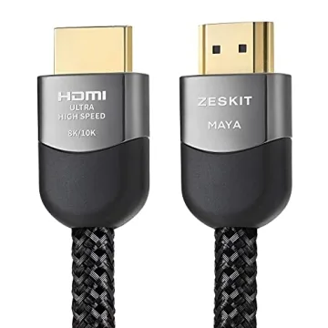 Zeskit 8K HDMI Cable 48Gbps Ultra High Speed for 4K120Hz