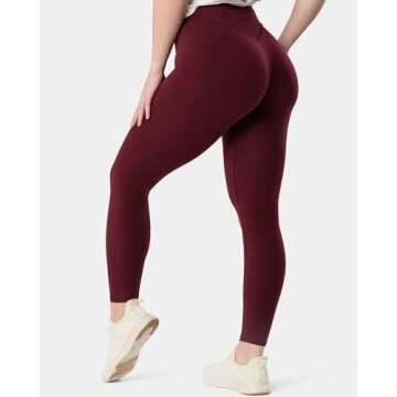 Kamo Fitness High-Waisted Yoga Pants - Soft & Comfortable