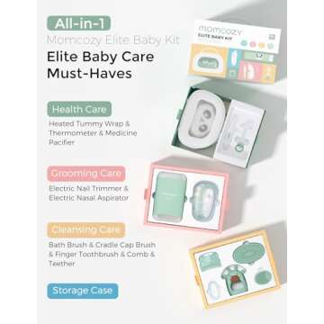 Momcozy Elite Baby Kit for Grooming, Health & Care