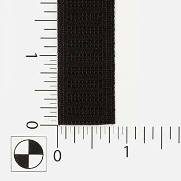 Dritz 3-Pack 3/4" Black, 3 yd (9 Yards Total) Non-Roll Sewing Elastic, 3 Pack