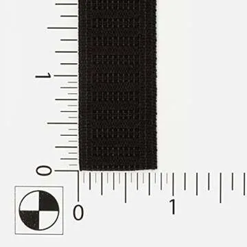 Dritz 3-Pack 3/4" Black, 3 yd (9 Yards Total) Non-Roll Sewing Elastic, 3 Pack