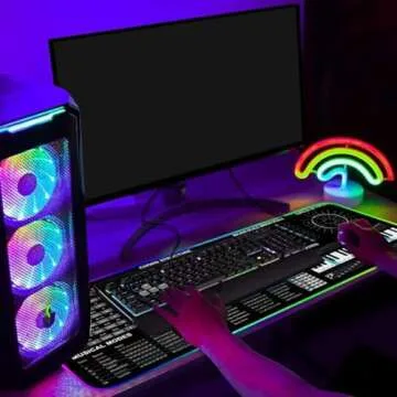 31.5x11.8 in Music Theory Cheat Sheet RGB led Mousepad, Music Theory Mouse Mat, Music Cheat Sheet Mouse Pad, Chords,Piano Cheat Sheet Beginners, Musician, Music Production, Studio, Beat Making KMH