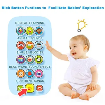 HOLA Educational Toy Phone for Toddlers - Fun Learning Gift