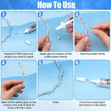 B-7000 Glue Clear for Crafts, Jewelry and Repairs