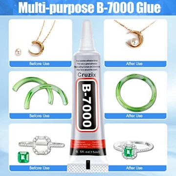 B-7000 Glue Clear for Crafts, Jewelry and Repairs