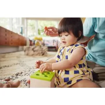 Lovevery, The Babbler Play Kit with Bonus Book 'Where is Crew's Shoe', Birthday Play Kit, Montessori Toddler Toy (Best Birthday Gift for 1 Year Old)