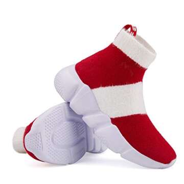 Casbeam Lightweight Kids Fashion Sneakers - Slip-On Style