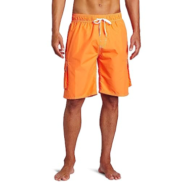 Kanu Surf Men's Standard Barracuda Swim Trunks, Quick-Dry with Pockets in Vibrant Colors