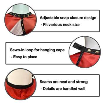 Professional Barber Cape for Men and Women Waterproof Large