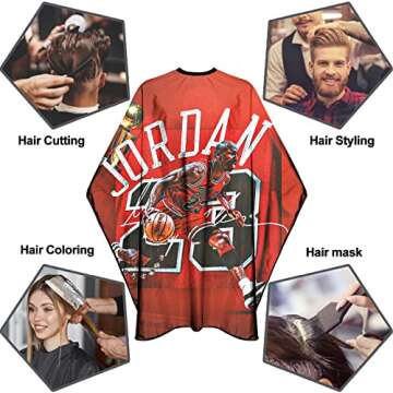 Professional Barber Cape for Men and Women Waterproof Large