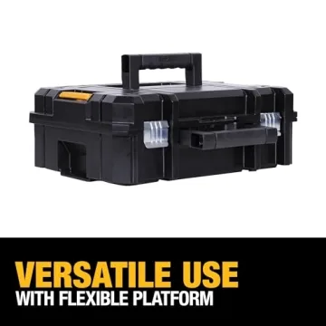 Durable DEWALT TSTAK II Tool Box - 66 lbs Capacity