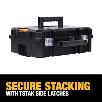 Durable DEWALT TSTAK II Tool Box - 66 lbs Capacity