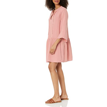 Shop The Drop Women's Summer Bell Sleeve Mini Dress