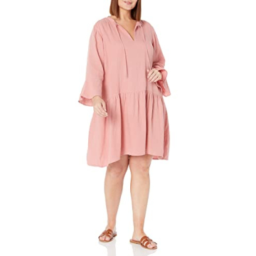 Shop The Drop Women's Summer Bell Sleeve Mini Dress
