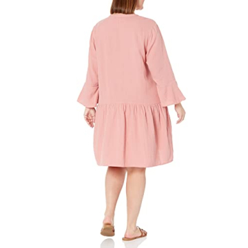 Shop The Drop Women's Summer Bell Sleeve Mini Dress