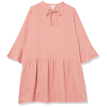 Shop The Drop Women's Summer Bell Sleeve Mini Dress