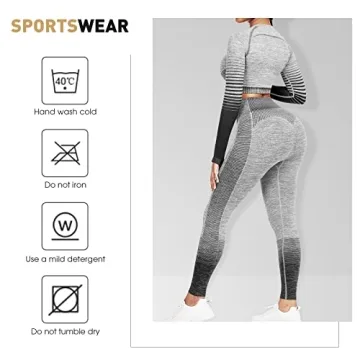 JOYMODE Seamless High Waist Workout Set for Women