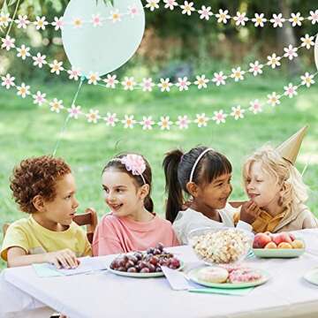 Vibrant A1diee Daisy Garland for Any Occasion