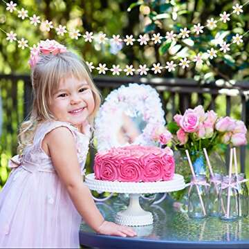 Vibrant A1diee Daisy Garland for Any Occasion