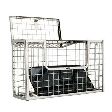 Iron Cage Box Clutch Purse Handbag Evening Bag (Silver)