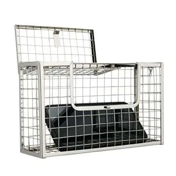 Iron Cage Box Clutch Purse Handbag Evening Bag (Silver)