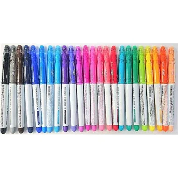 Pilot FriXion Erasable Marker Pen Set 24 Colors with Case