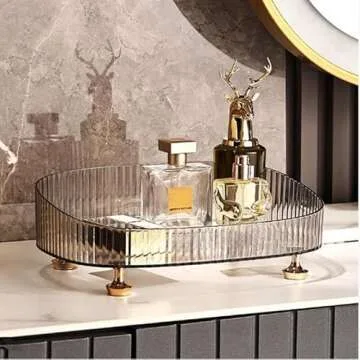Elegant Makeup Organizer for Beauty & Decor Essentials