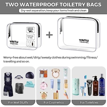 YAMIU Packing Cubes for Easy Travel Organization