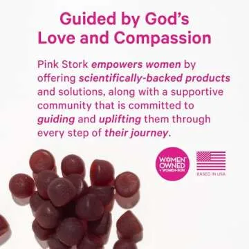 Pink Stork Lactation Supplement Gummies - Support Breast Milk Supply with Milk Thistle, Alfalfa, Vitamin D, and B12, Postpartum Recovery, Breastfeeding Essentials - Raspberry, 40 Count
