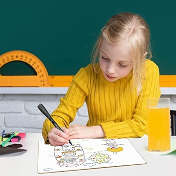 Portable 9x12 Inch Dry Erase Whiteboard for Learning & Creativity