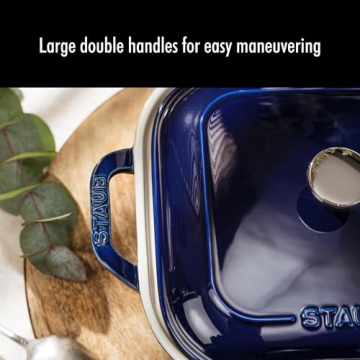 Staub Ceramics 4-pc Baking Pans Set for Stylish Cooking